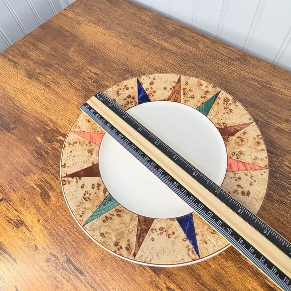 4 Christopher Stuart Optima Villa D’ Este Salad Dessert Plates 8 1/2” HK206 - Picture 10 of 10